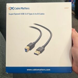 Cable matter super speed 3.0 type A to B cable